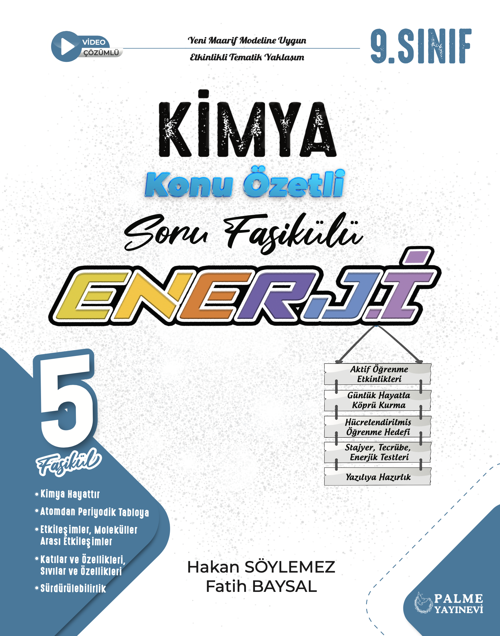 9. SINIF ENERJİ KİMYA KONU ÖZETLİ SORU FASİKÜLÜ